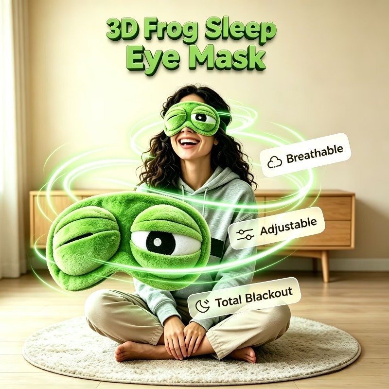 Sleep Eye Mask 3D - Zabawna 3D Maska na Oczy do