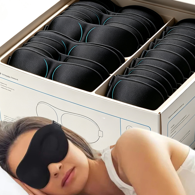 Sleep Eye Mask 3D - Maska do spania, opaska na oczy,