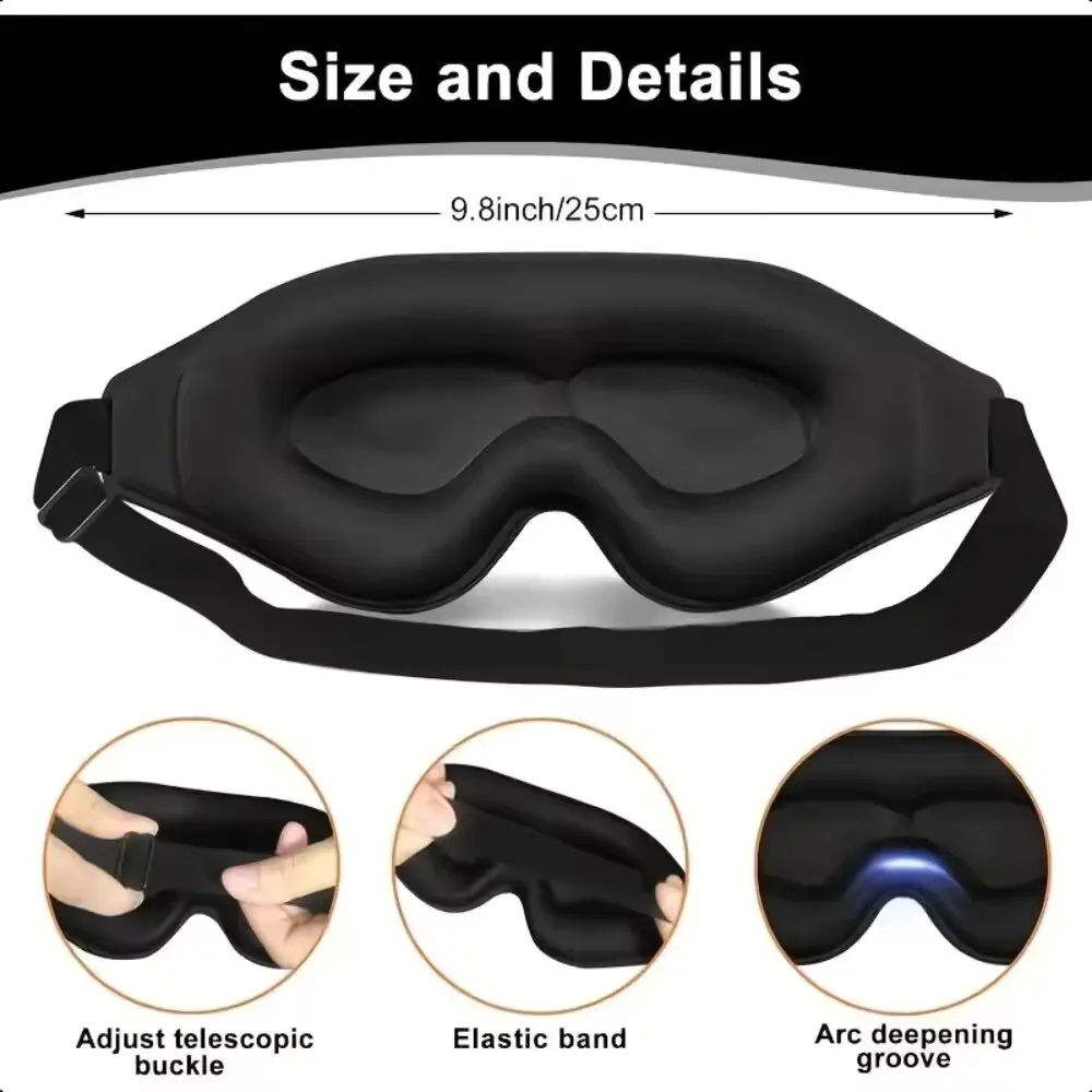 Maska na oczy 3D, wygodna i od – Sleep Eye Mask 3D recenzja i cena