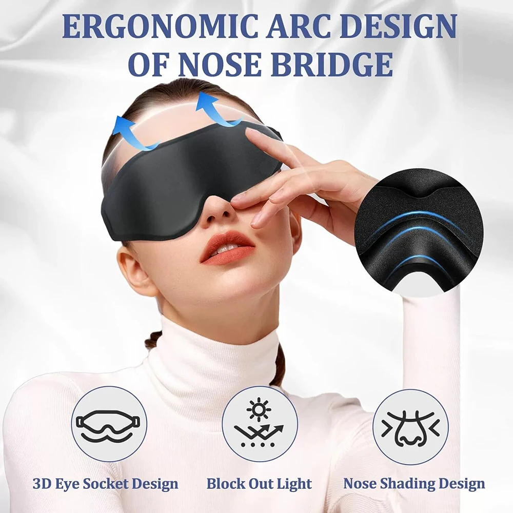 Maska na oczy 3D, wygodna i od – Sleep Eye Mask 3D recenzja i cena