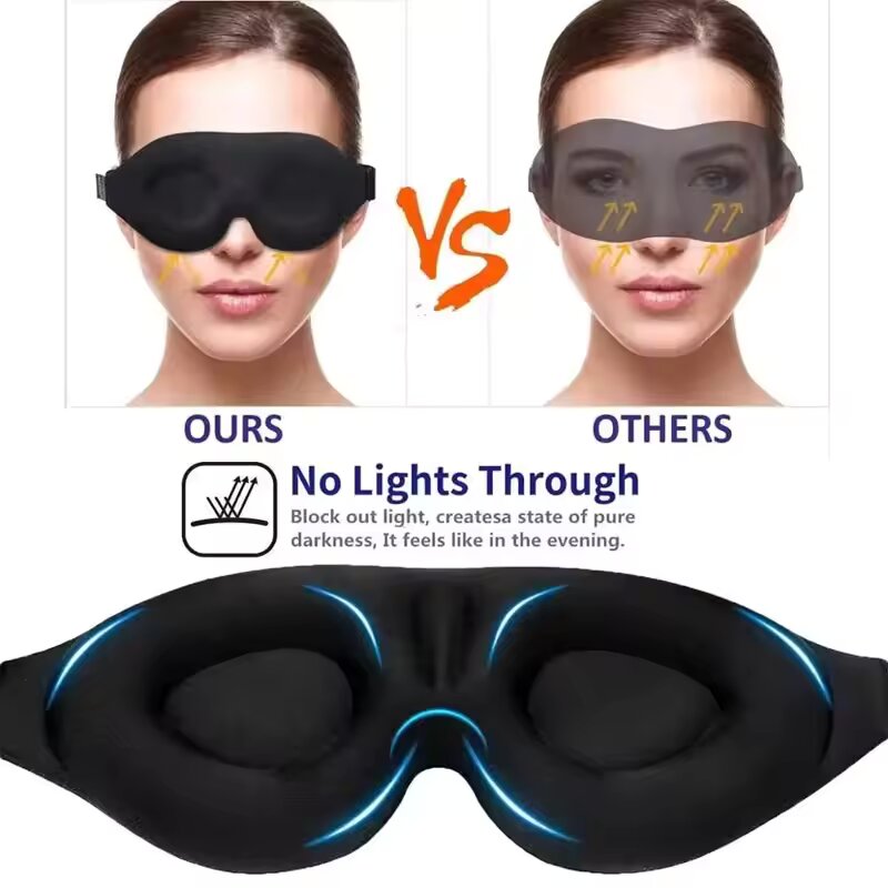 Maska do spania 3D blokująca ś – Sleep Eye Mask 3D recenzja i cena