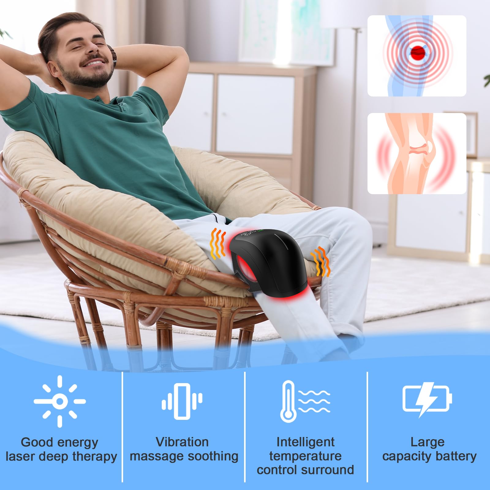 Elektryczny podgrzewany masaże – Red Light Therapy Device recenzja i cena