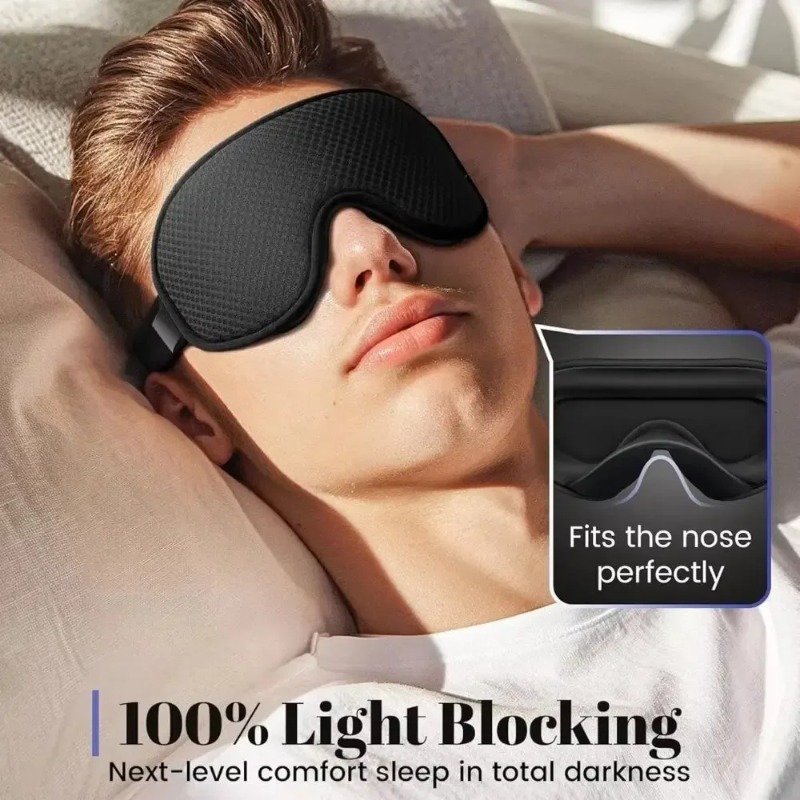 Maska do spania 3D Blackout, o – Sleep Eye Mask 3D recenzja i cena