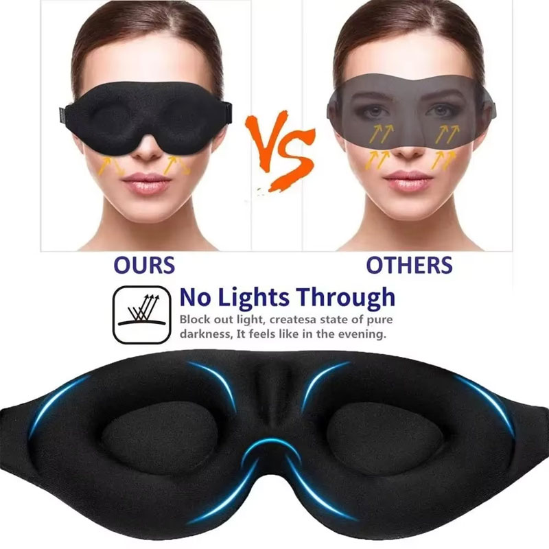 Maska na oczy do spania 3D, su – Sleep Eye Mask 3D recenzja i cena