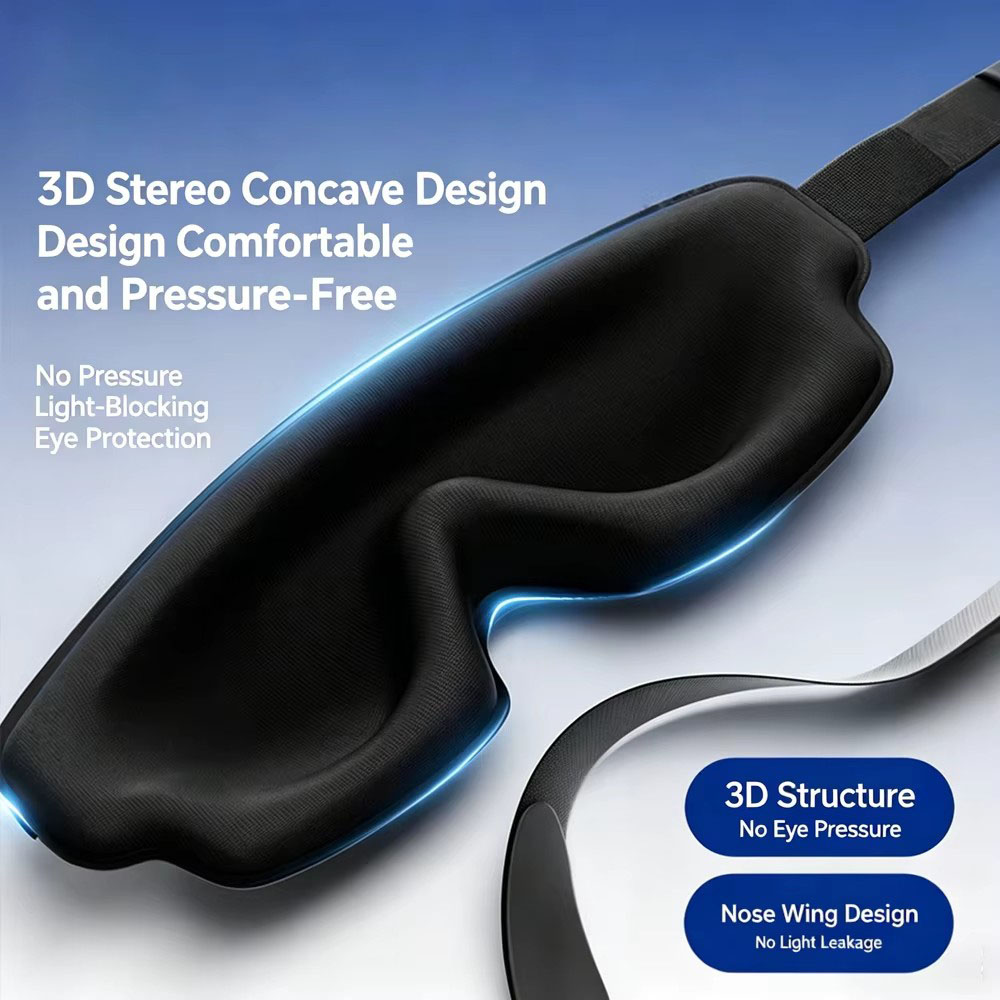 Maska do spania 3D, profilowan – Sleep Eye Mask 3D recenzja i cena