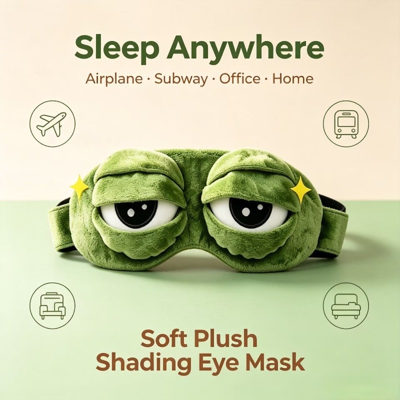 Zabawna 3D Maska na Oczy do Sp – Sleep Eye Mask 3D recenzja i cena