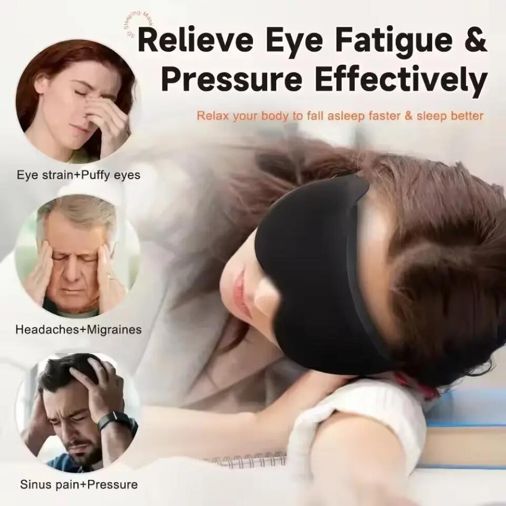 Nowa stereoskopowa maska do sp – Sleep Eye Mask 3D recenzja i cena