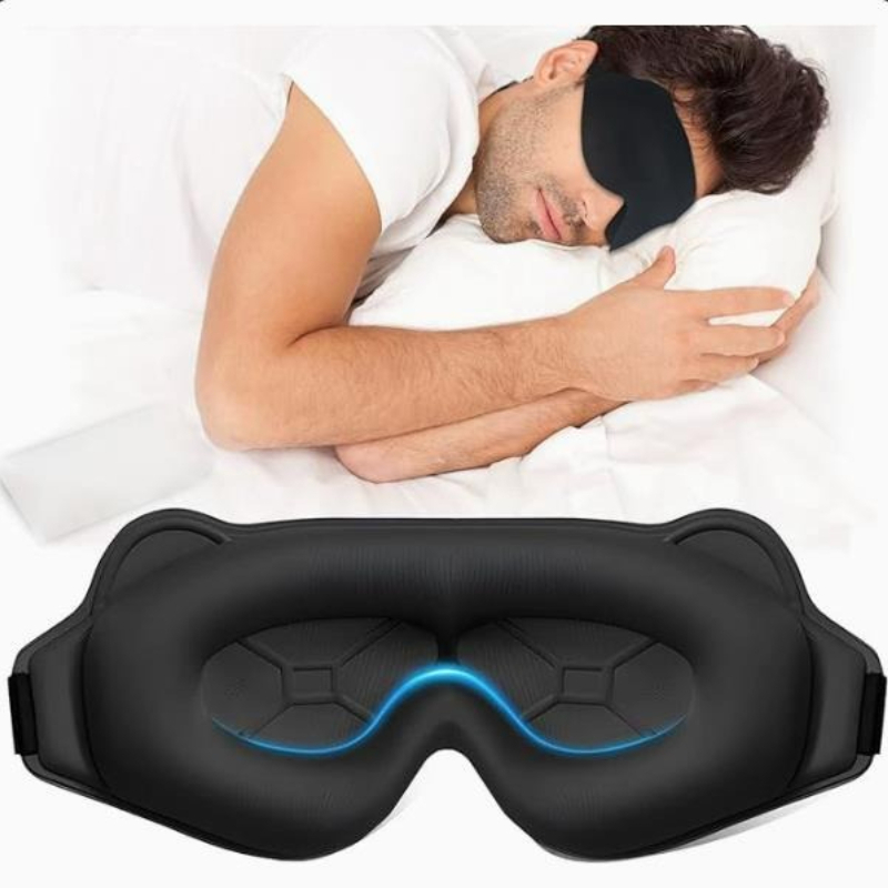 Maska do spania 3D blokująca ś – Sleep Eye Mask 3D recenzja i cena
