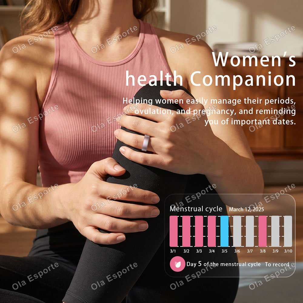 Inteligentny pierścień dla męż – Health Wellness Activities recenzja i cena