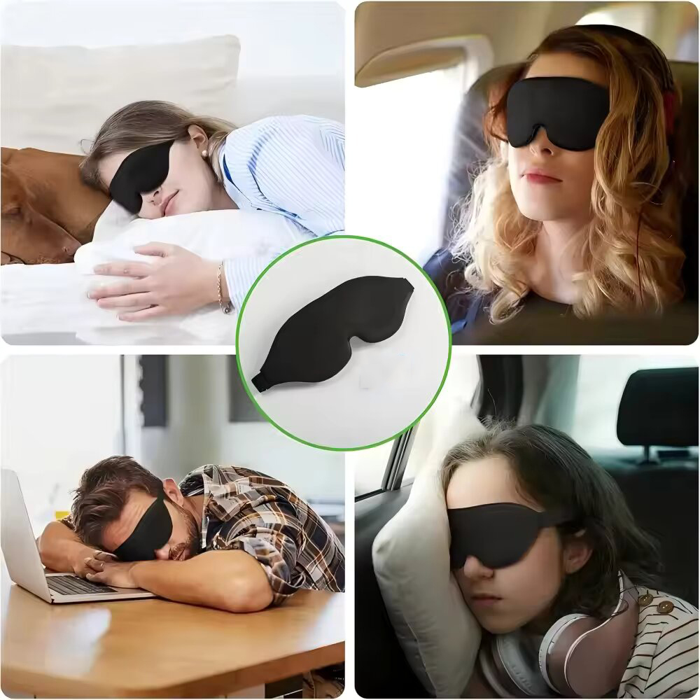 Maska na oczy 3D, wygodna i od – Sleep Eye Mask 3D recenzja i cena