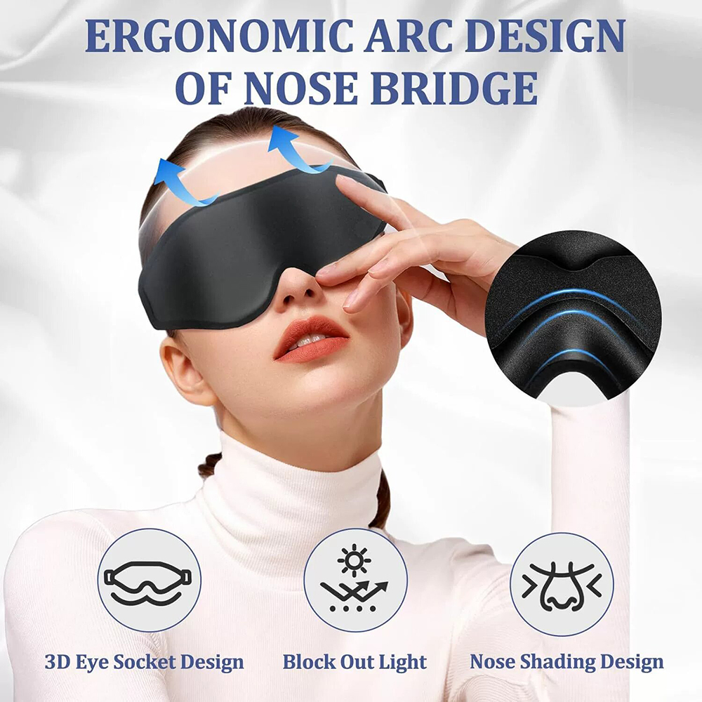 Maska na oczy 3D, wygodna i od – Sleep Eye Mask 3D recenzja i cena