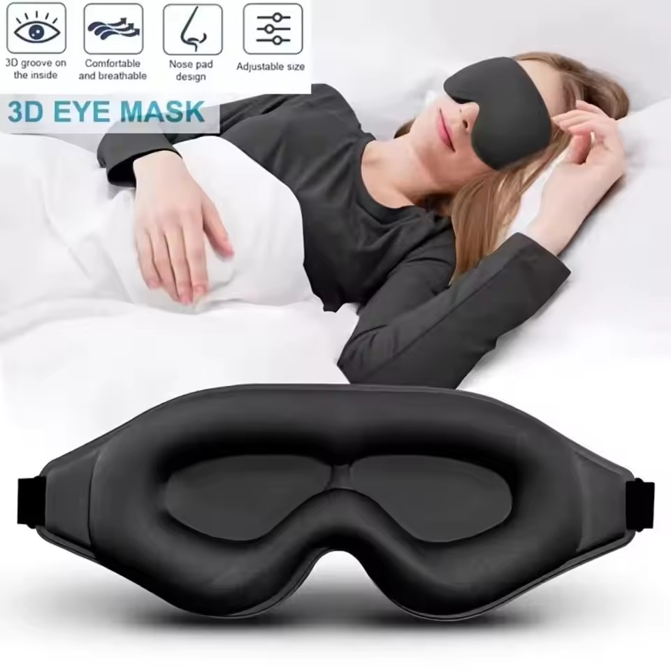 Maska na oczy 3D, wygodna i od – Sleep Eye Mask 3D recenzja i cena