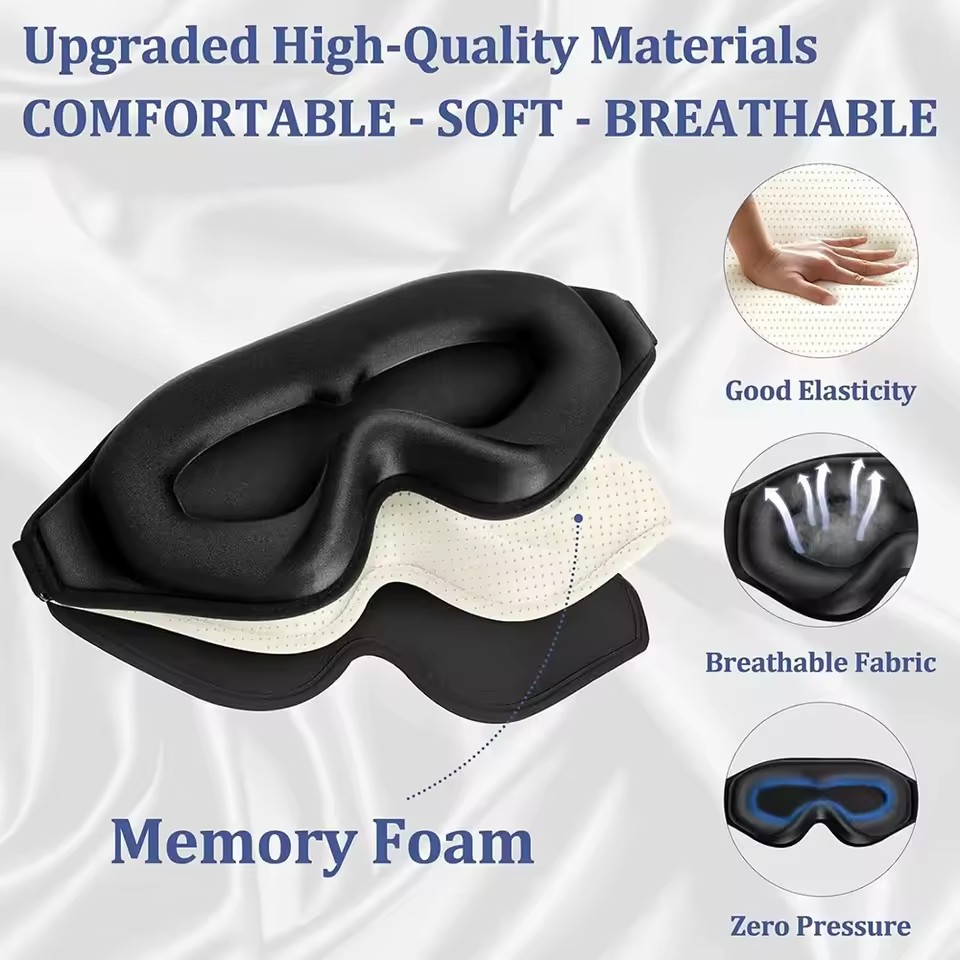 Maska na oczy 3D, wygodna i od – Sleep Eye Mask 3D recenzja i cena