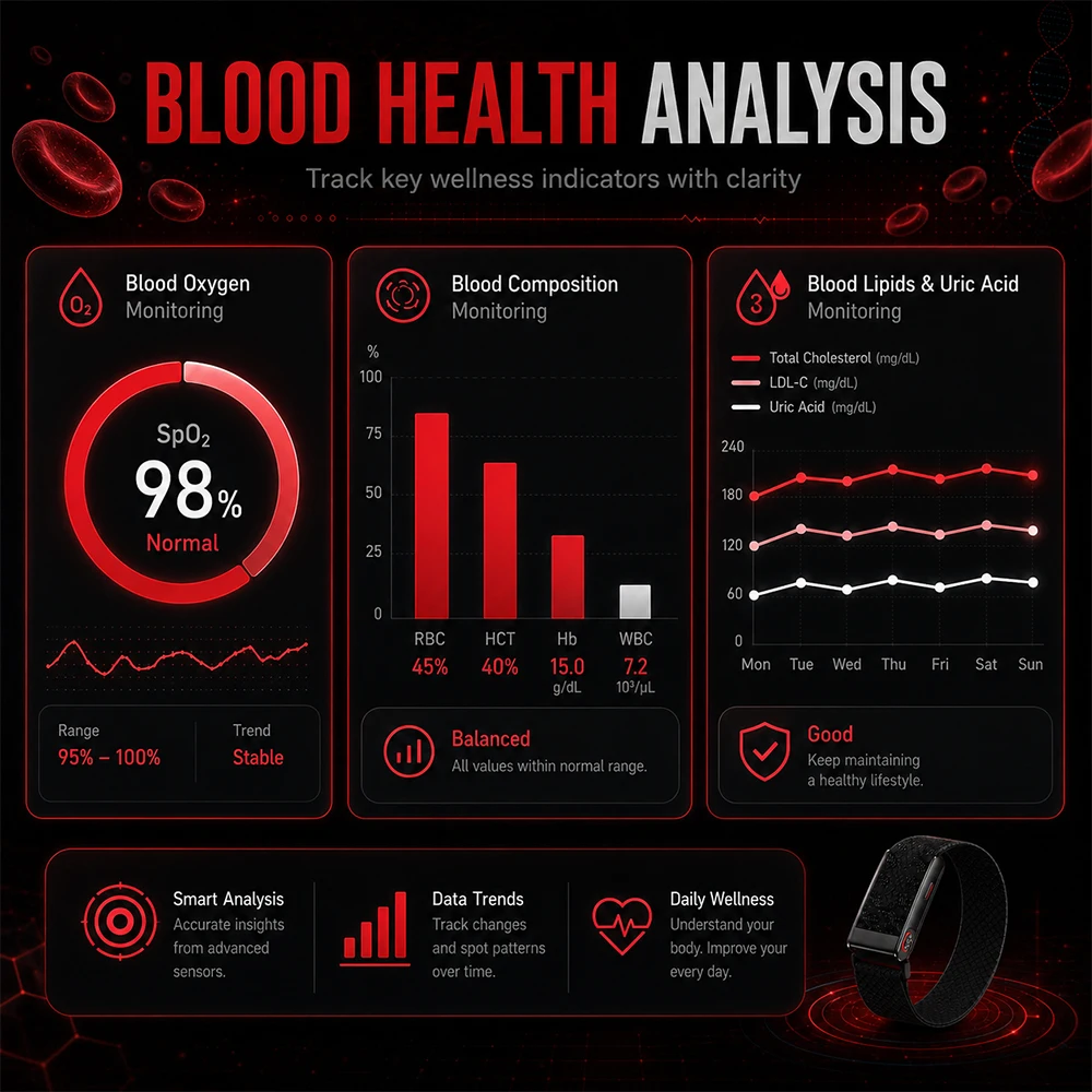 Inteligentna opaska monitorują – Health Wellness Activities recenzja i cena