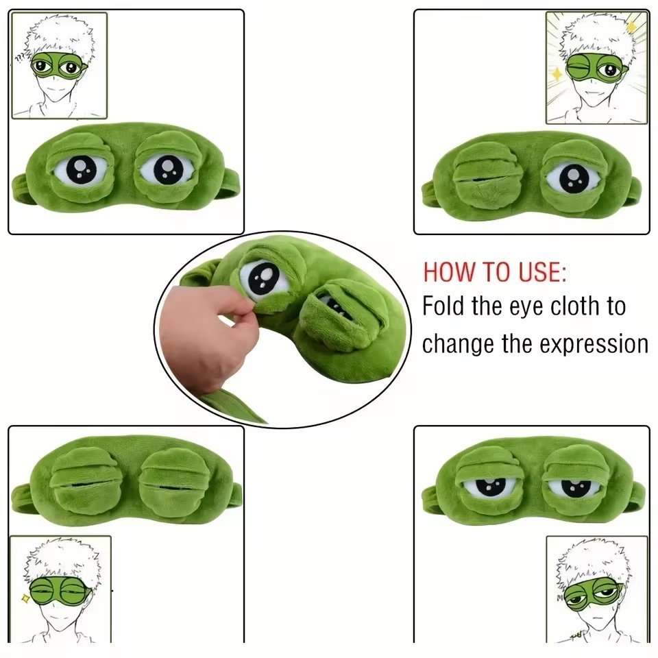 Maska na oczy 3D w kształcie ż – Sleep Eye Mask 3D recenzja i cena