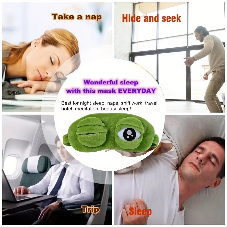 Maska na oczy 3D w kształcie ż – Sleep Eye Mask 3D recenzja i cena